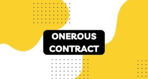 Onerous Contract Onerous Contract