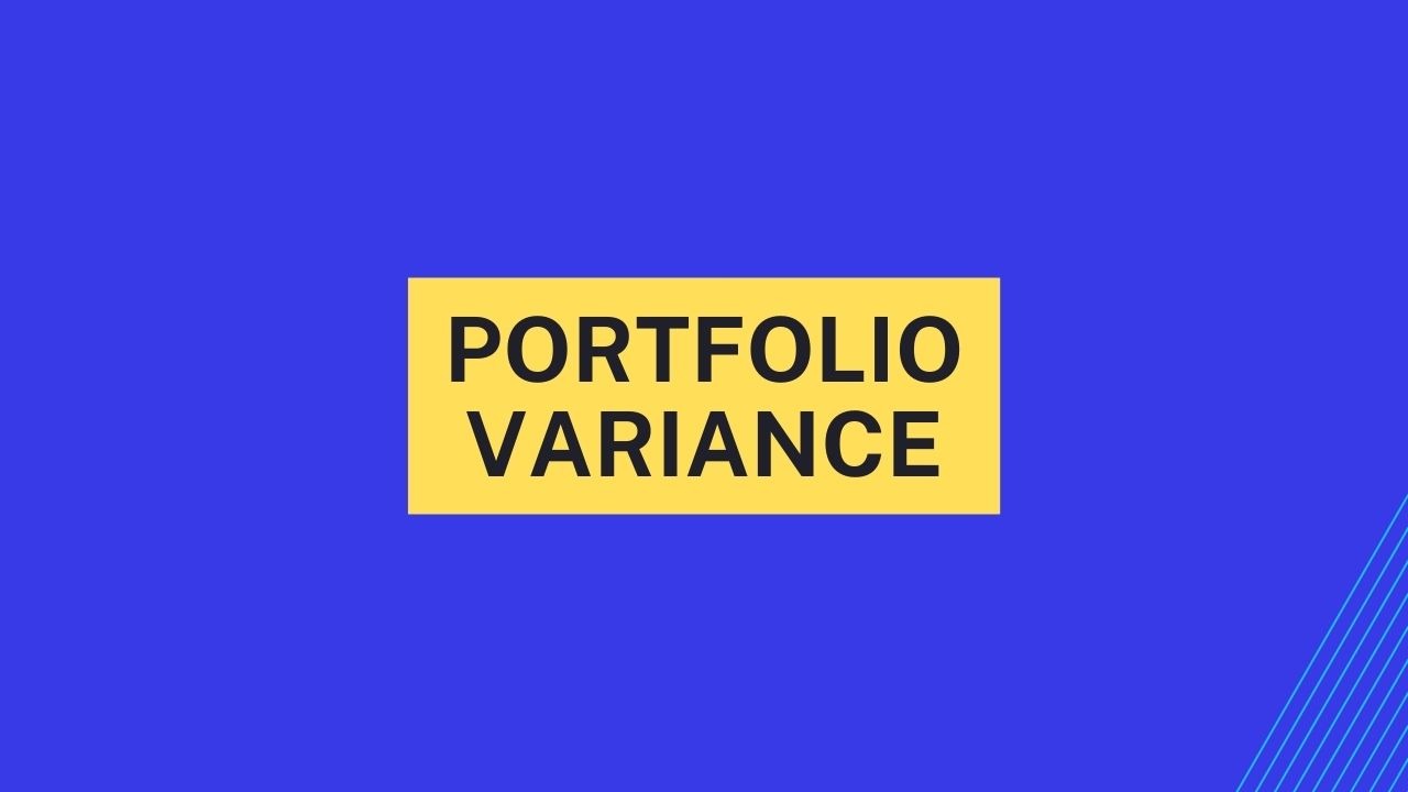 Portfolio Variance Finance Reference