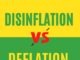 Disinflation vs Deflation