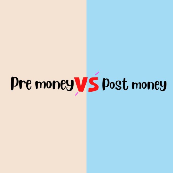 Pre money vs Post money