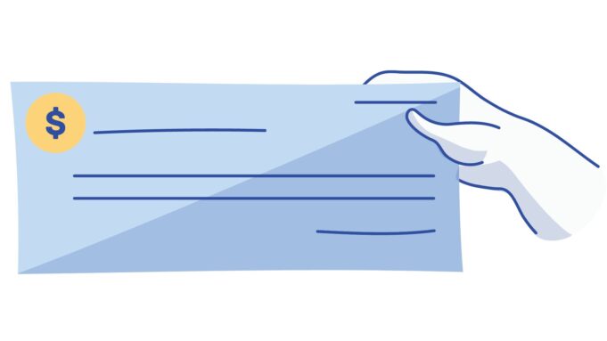 What is an inclearing check? inclearing check