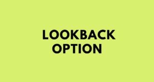Lookback option: A Lookback at the Option of Looking Back Lookback option
