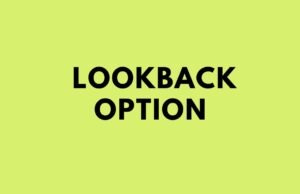 Lookback option: A Lookback at the Option of Looking Back Lookback option