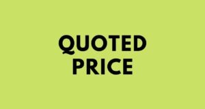 Quoted Price Quoted Price