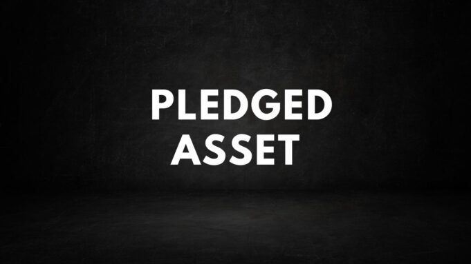 The Pledged Asset: A New Approach to Financing Pledged Asset