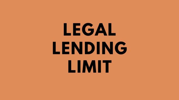 What Is a Legal Lending Limit? legal lending limit