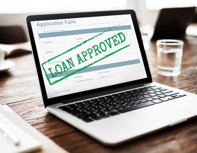 Loan Approved Accepted Application Form Concept