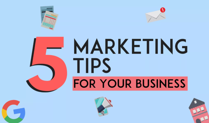 5 Marketing Tips for new businesses